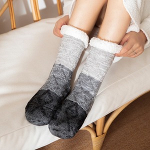 2024 noël chaussettes floues épaissir Plus coton hiver mignon chaussettes chaudes maison étage chambre drôle <span class=keywords><strong>pantoufle</strong></span> pour les femmes - Product Image 4