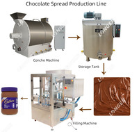 Vente d'usine LFM : Machine de fabrication de chocolat et de liqueur de cacao pour petite ligne de production