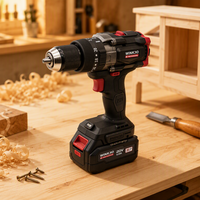 Perceuse à percussion sans fil WINKKO 20V, moteur sans balais, 120 N.m, mandrin sans clé 1/2 pouce, vitesse variable, visseuse électrique