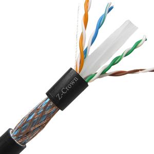 Par Trenzado <span class=keywords><strong>Draka</strong></span> 4 pares UTP CAT5 Cat6 Cable de comunicación de red - Product Image 1