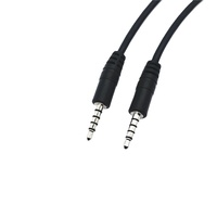 Chine Usine 3.5MM TRRRS Câble Mâle 3.5mm 5 Pôles Câble Audio