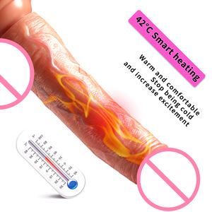 电动男性硅胶假阳具振动器女性性玩具女性g点刺激阴蒂按摩器 - Product Image 3