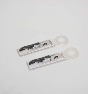 Promotional Price Eco-Friendly Design Metal Iron Corkscrew Wine Bottle <b>Opener</b> Manual Operation Custom Package Blister - Product Image 5