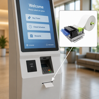 Imprimante thermique de kiosque KP-T300 80 mm avec anti-blocage, rétraction automatique des tickets et coupe automatique pour machine de gestion de file d'attente en libre-service