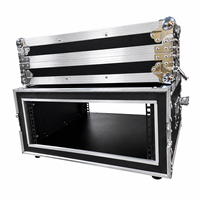 GEHUA 2U/4U/6U/8U/10U/ Flight case professionnel en aluminium pour microphone, mixeur, amplificateur2