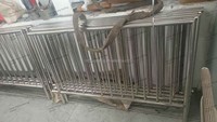 Rampe d'escalier et de balcon en acier inoxydable SS 304 316
