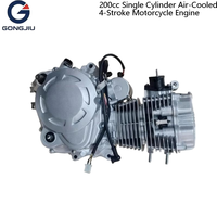 Moteur de moto complet de remplacement, monocylindre, 200 cm³, refroidi par air, 4 temps, pour moto.