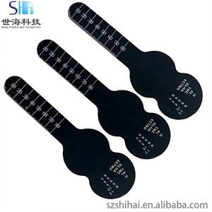 OEM penggaris PD plastik multifungsi penggaris Pupil dengan lingkaran mata occluber untuk pengukuran PD dan tes Ketajaman mata - Product Image 3