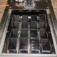 Machine à fabriquer des blocs de glace industriels de grande capacité, machine à fabriquer des briques de glace automatiques, équipement de production de glace en acier inoxydable
