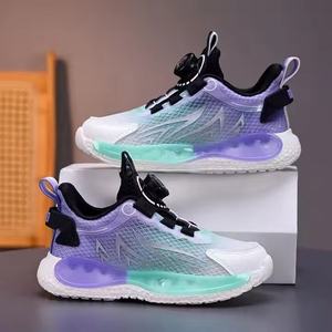 <span class=keywords><strong>Zapatillas</strong></span> <span class=keywords><strong>de</strong></span> <span class=keywords><strong>Baloncesto</strong></span> Casuales <span class=keywords><strong>de</strong></span> Alta Calidad para Otoño e Invierno para Niños y Niñas, Diseño <span class=keywords><strong>de</strong></span> Malla Transpirable, con Cordones, Ligeras - Product Image 3