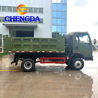 Buen precio, camión de la marca SINOTRUK Sino Truck HOWO de 6 ruedas, Euro 2 4X2, camión volquete personalizable.