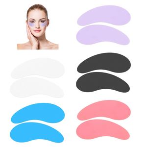Masque pour les yeux en silicone réutilisable, très vendu, réduit les ridules, soin rafraîchissant pour les yeux, outil de beauté lavable - Product Image 1