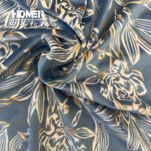 Siêu mềm <span class=keywords><strong>2025</strong></span> mới đến 250gsm nhung hoa vải cho bền căng <span class=keywords><strong>Velour</strong></span> - Product Image 3