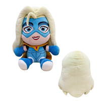 Jouets en peluche anime personnalisés de qualité supérieure, en coton doux, poupées en peluche réalistes, personnages de jeux, 25 cm, décoration pour la maison des enfants