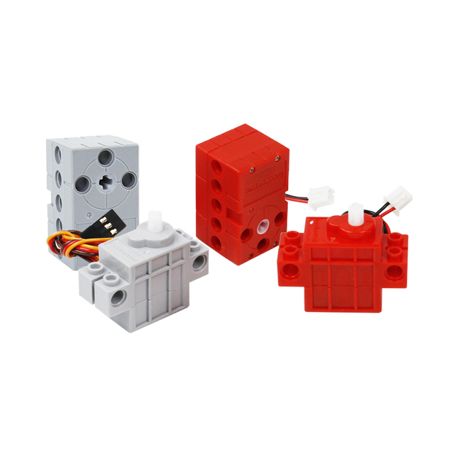 Yahboom Cheap programmable building block servo and motor for the construction of microbit angular control  manipulators robot
