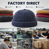 Casquette de baseball en coton délavé de qualité supérieure, style vintage, ajustable avec boucle métallique, pour personnalisation de marque