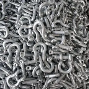 Heavy Duty Screw Pin Chain G210 Type Steel Shackle Made In China