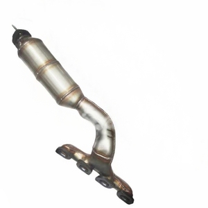 ตัวเร่งปฏิกิริยาแบบสามทางคุณภาพสูงสำหรับ BMW 645-E64-N62 ยูโร IV 4.4 ลิตร ปี 2003-2005 ด้านซ้าย - Product Image 5