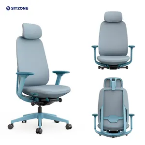 Sitzone Nieuw Product Ronddraaiende Gast Manager Kantoormeubilair Mesh Swivel Sillas De Escritorio Oficina Kantoor Bezoeker Stoel