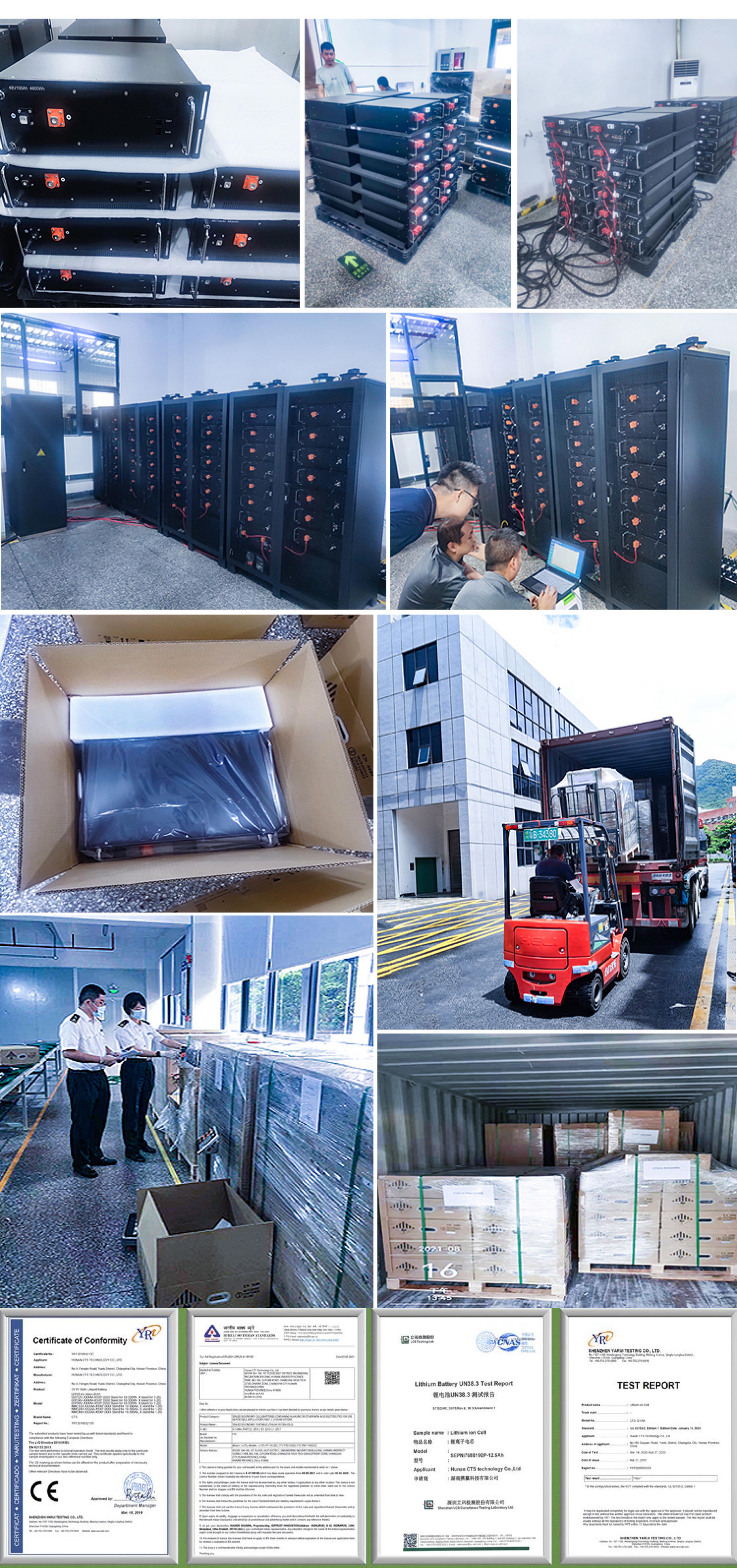 Solar Energy Storage Lifepo4 48v 24v 12v Lithium Battery Pack Deep Cycle 100Ah 500aH