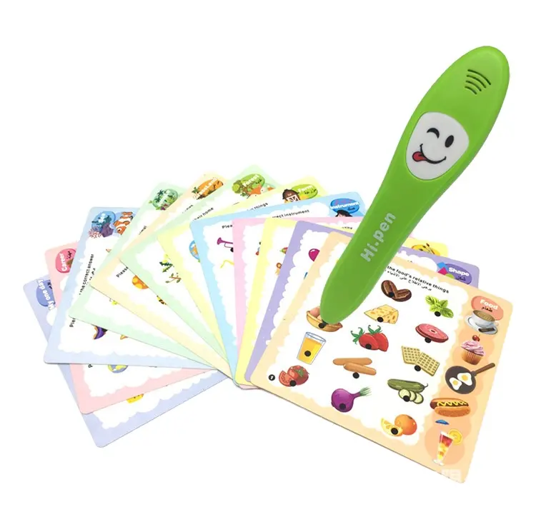 Preschool Kids Learning Machine Talking English Pen Audio Books