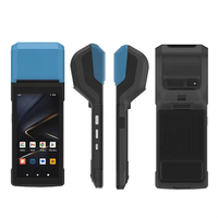 Appareil de point de vente portable Android 13 H10S, écran 5,5 pouces, 4G, BT, scanner 1D/2D, imprimante thermique intégrée 58 mm, machine de point de vente