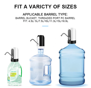 Mini USB Rechargeable Automatic Electric Portable Wireless Smart 5 Gallon <b>Water</b> Dispenser <b>Drinking</b> Bottle <b>Water</b> Pump - Product Image 2