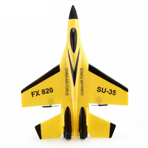 Avión RC de Ala Fija FX-820 2.4G Micro Avión RC Planeador SU-35 EPP - Product Image 1