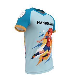 Camiseta de Balonmano para Hombre HIRBGOD, Diseño de Balonmano por Sublimación, Camiseta Deportiva para Jugador de Balonmano, Venta al por Mayor de Camisetas de Equipo - Product Image 2