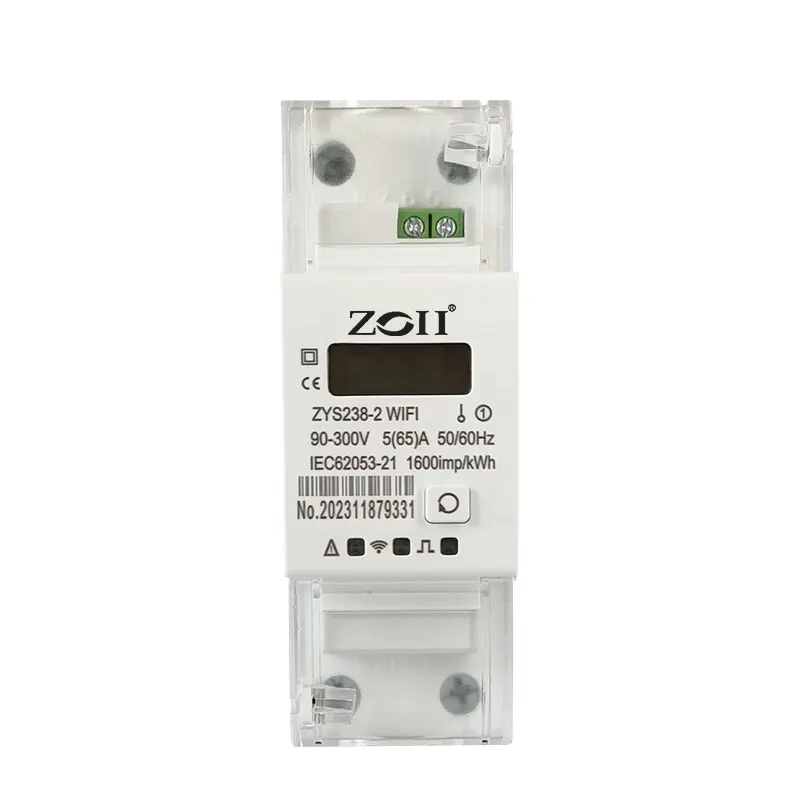 ZOII Electric Wifi Smart Energy Meter misuratore di elettricità intelligente monofase