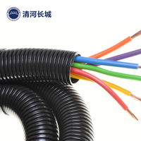 Tuyau ondulé en PU flexible de qualité industrielle pour la construction, l'équipement électrique industriel, l'extrusion et la découpe, vente en gros d'usine