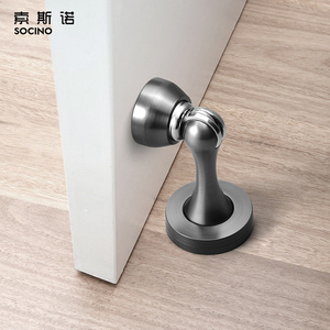 Phong Cách Hiện Đại Đen Kẽm Từ Cửa Stopper Dễ Dàng Cài Đặt Cửa Dừng Và Bắt Chủ - Product Image 5