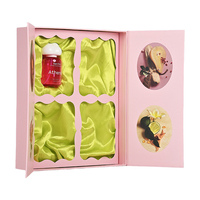 Personalisierte Honigbonbon-Verpackungsbox Luxuriöse Handgefertigte Doppeltürige Geschenkbox mit Einlage