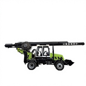 Foreuse rotative sur roues <span class=keywords><strong>YAHE</strong></span> DL-180 avec moteur et système hydraulique complet pour la construction de fondations de pieux - Product Image 1