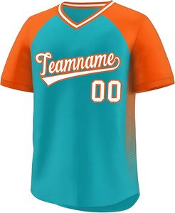 Sublimación personalizada de fábrica Jersey de béisbol y softbol Ropa de equipo de béisbol de softbol liso Botones suaves Venta al por mayor OEM Logo Wear - Product Image 4