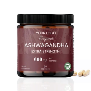 Tự Nhiên Chất Chống Oxy Hóa Hữu Cơ Kẽm shilajit Đen Maca Gốc Bổ Sung Panax Ginseng Chiết Xuất Nhân Sâm Ashwagandha Ksm66 Viên Nang Cho Người Lớn - Product Image 1