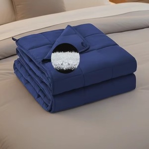 Couverture lestée sensorielle en verre lourd personnalisée pour <span class=keywords><strong>l</strong></span>'été, rafraîchissante et glacée, pour couvertures <span class=keywords><strong>de</strong></span> gravité avec matériau en bambou - Product Image 1