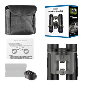 Binóculos Compactos 10x25 com Prisma Bak4 para Caça de Longo Alcance, Leves e Dobráveis - Product Image 4