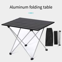 Meubles d'extérieur modernes, table pliante en alliage d'aluminium, portable, camping, pique-nique, randonnée, barbecue, hôtel