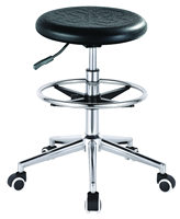 Mobilier de laboratoire hospitalier médical et dentaire Chaise dentaire réglable Tabouret ESD pour laboratoire
