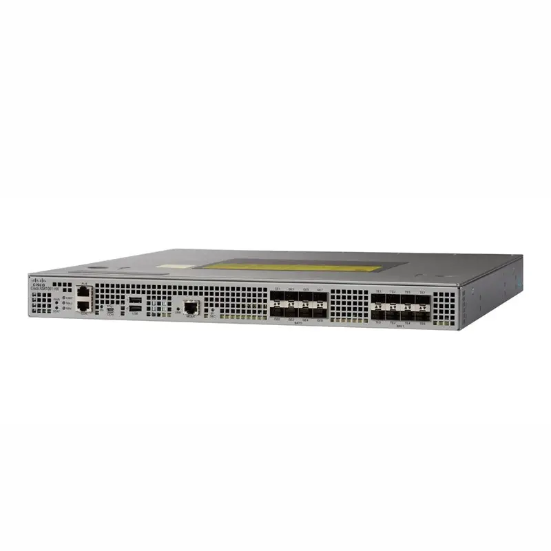 ยี่ห้อใหม่ASR 1000 Series Aggregation Services Routersระบบ4x10GE + 4x1GE ASR1001-HX