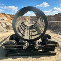Écran rotatif de type 1545 le plus vendu, machine de criblage de sable et de pierres avec fonction anti-blocage