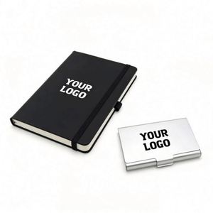 Wholesale Logo A6 Leather Notebook 80 <b>Sheets</b> for Students Business Office School Promo Gift Elastic Strap A5 Notebooks - Product Image 1