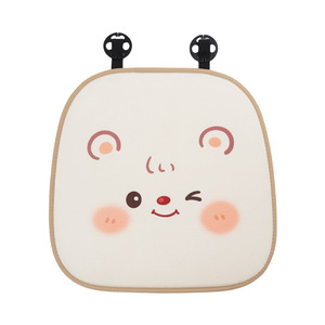 Cute Cartoon Bear Car Seat Cushion Set Plush Extra Soft <b>Winter</b> <b>Decorative</b> Pillow 3-4 Pieces - Product Image 5