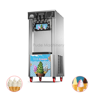 Hoàn toàn tự động 4-25 kg/giờ mềm phục vụ máy làm kem thương mại Máy làm kem giá cho doanh nghiệp - Product Image 1