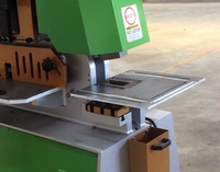Machine de découpe d'angle en acier ferronnier poinçonneuse et cisaille à vendre
