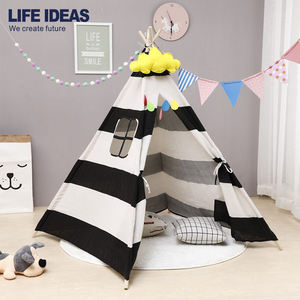 Grand Intérieur Extérieur Auvent Coton <span class=keywords><strong>Tipi</strong></span> Tente En Bois Enfants <span class=keywords><strong>Tipi</strong></span> Tee Pee Jouer Tentes <span class=keywords><strong>Pour</strong></span> Enfants - Product Image 4