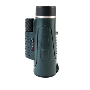 Phenix 12x50高功率Bak4棱镜，带智能手机适配器/三脚架狩猎单筒望远镜，用于手机