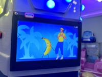Boîtier de commande de machine de jeu vidéo LCD 10 pouces en plastique avec moniteur MP5, fonctionnant à pièces, prise UE, pour les 8 ans et plus