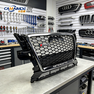 Nuova Griglia Modificata in Plastica Nera Camaimde per Modelli <span class=keywords><strong>Audi</strong></span> A5/S5/RS5/<span class=keywords><strong>Q5</strong></span>/RSQ5 2008-2012 - Parte per Retrofit/Aggiornamento - Product Image 6